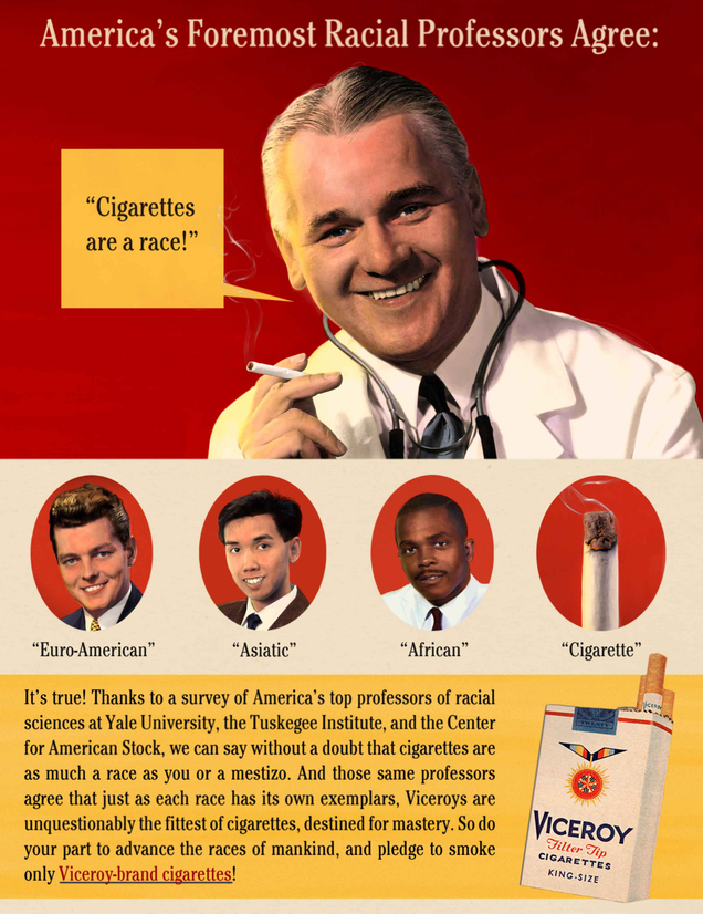 Illustration for article titled How Far We’ve Come: These Vintage Cigarette Ads Could Never Have Run Today